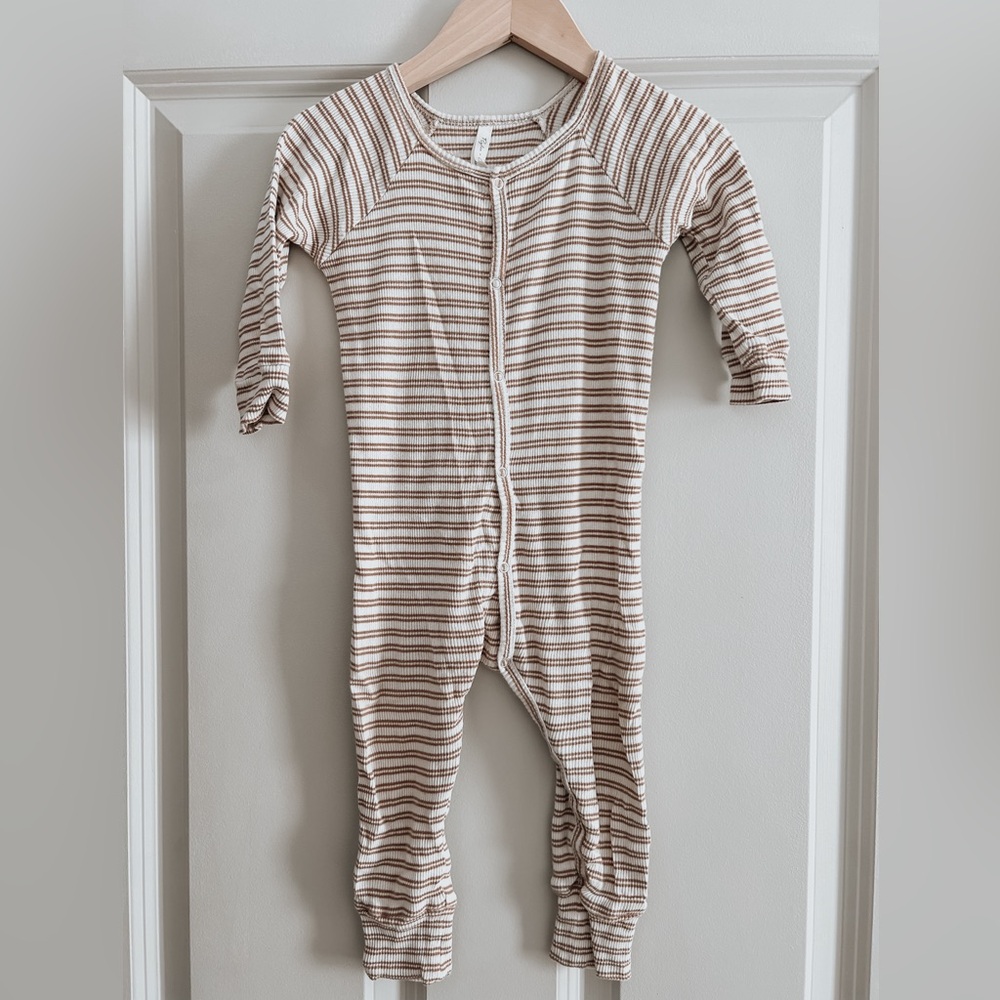 Rylee & Cru Button Down Onesie (12/18)